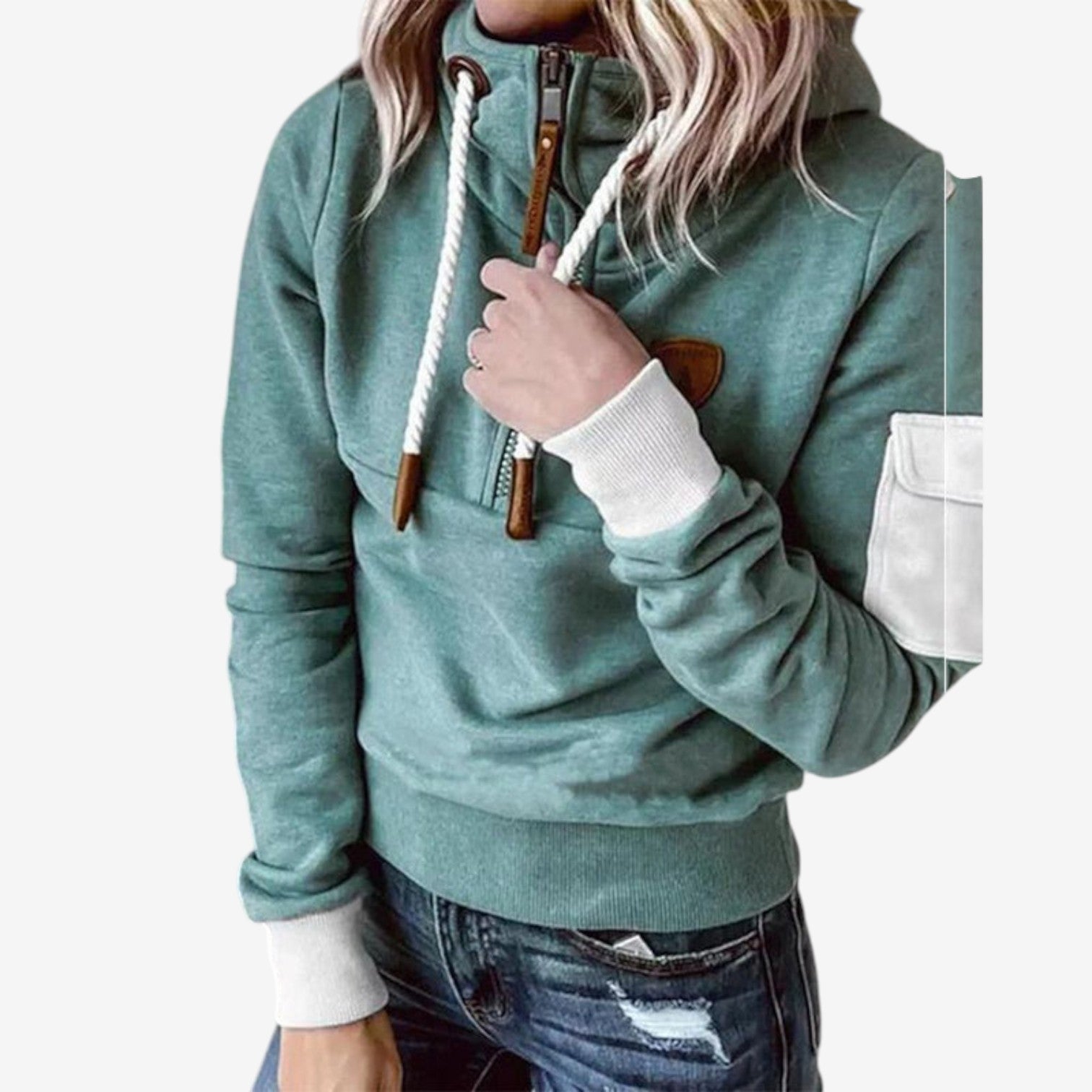 Severine™ Pohodlná mikina s kapucí