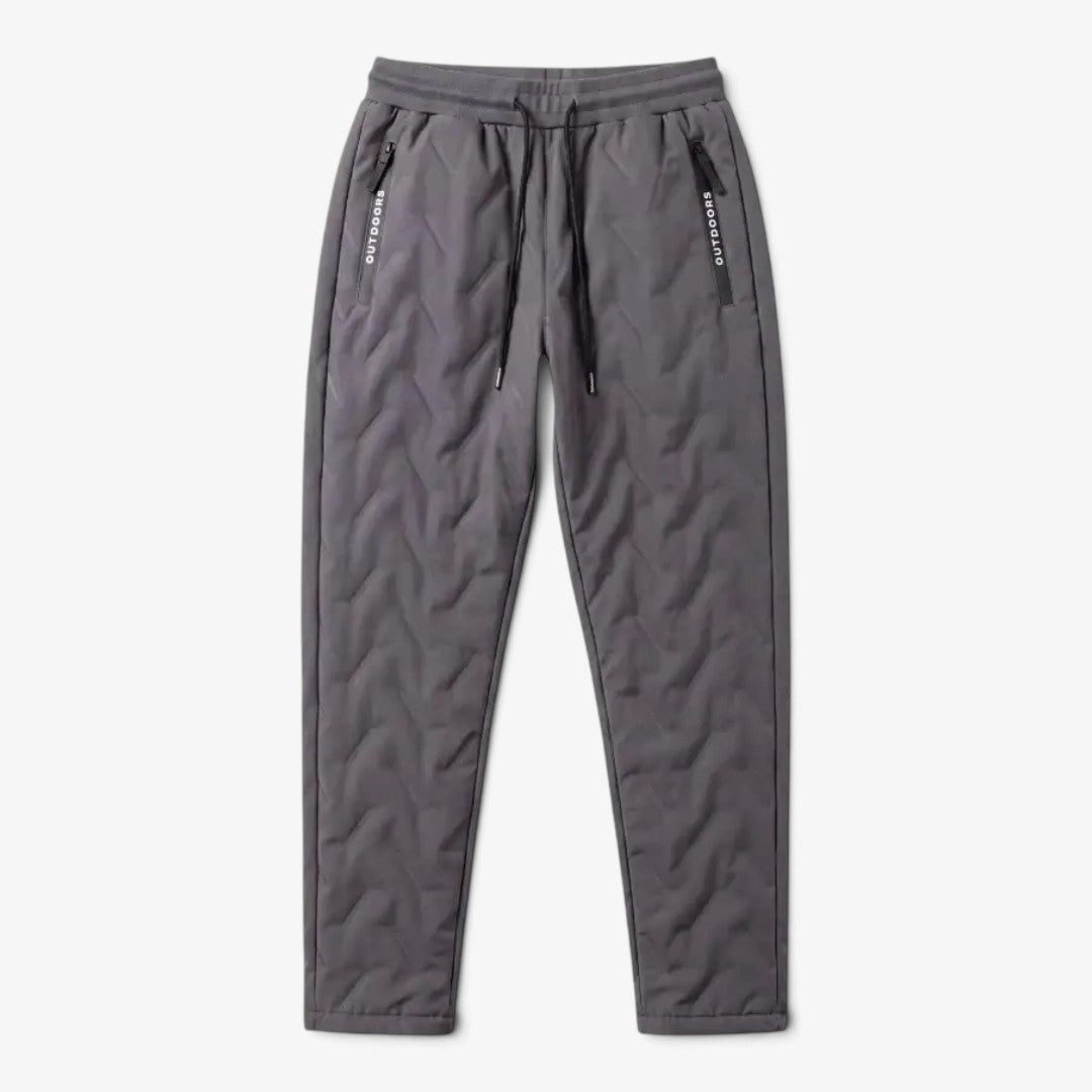 Rosalind™ Flísem podšité prošívané jogger kalhoty