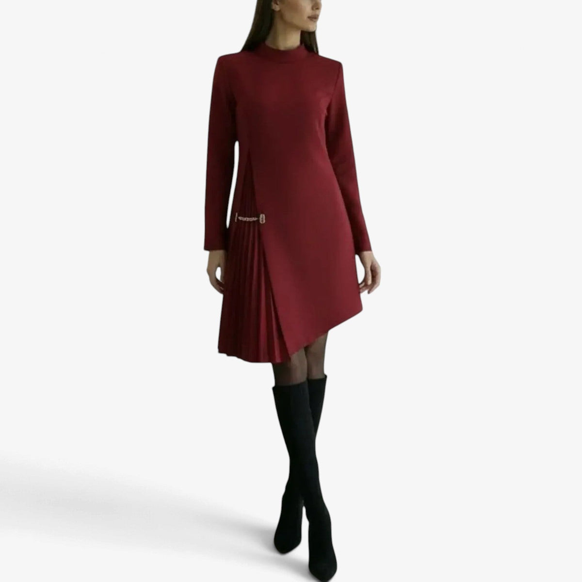 Apolline™ Asymmetrické midi šaty