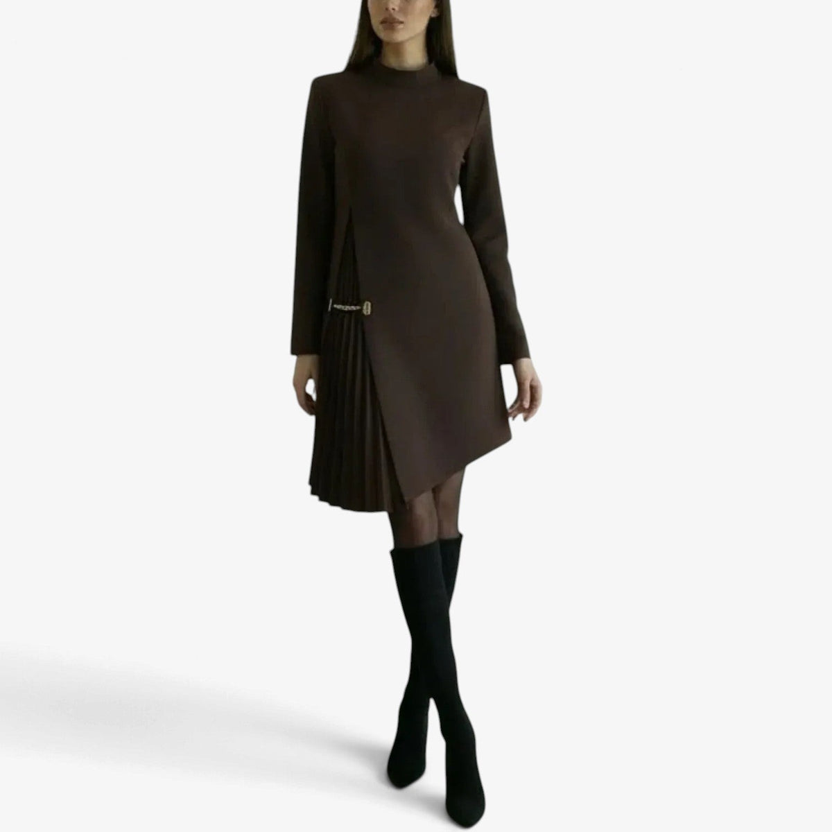 Apolline™ Asymmetrické midi šaty