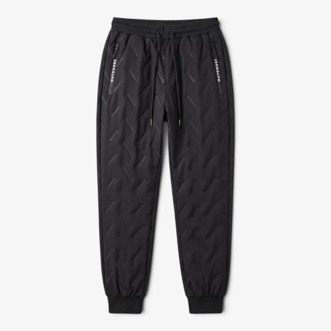 Rosalind™ Flísem podšité prošívané jogger kalhoty