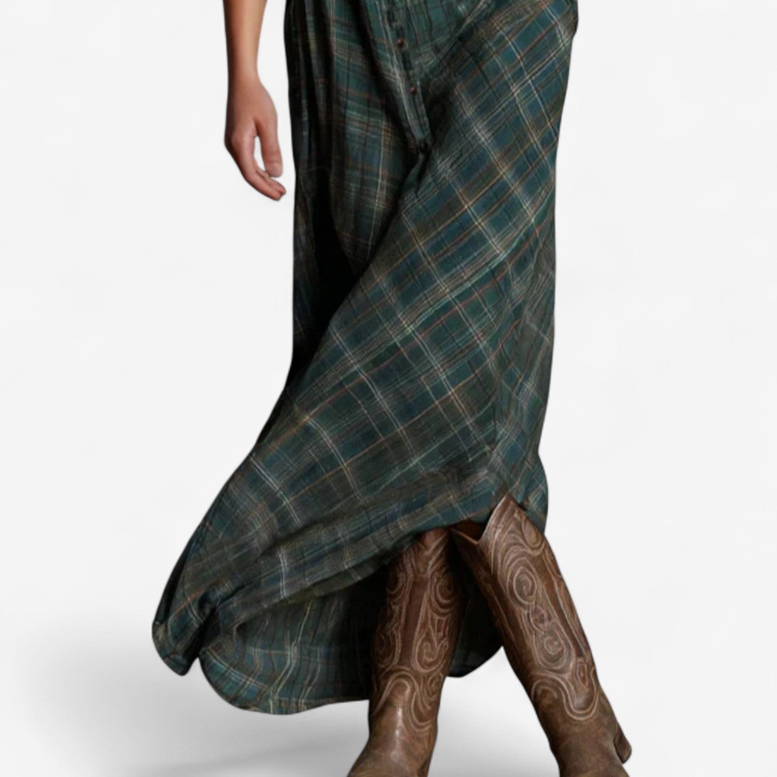 Cécile™ Nadčasová maxi košile