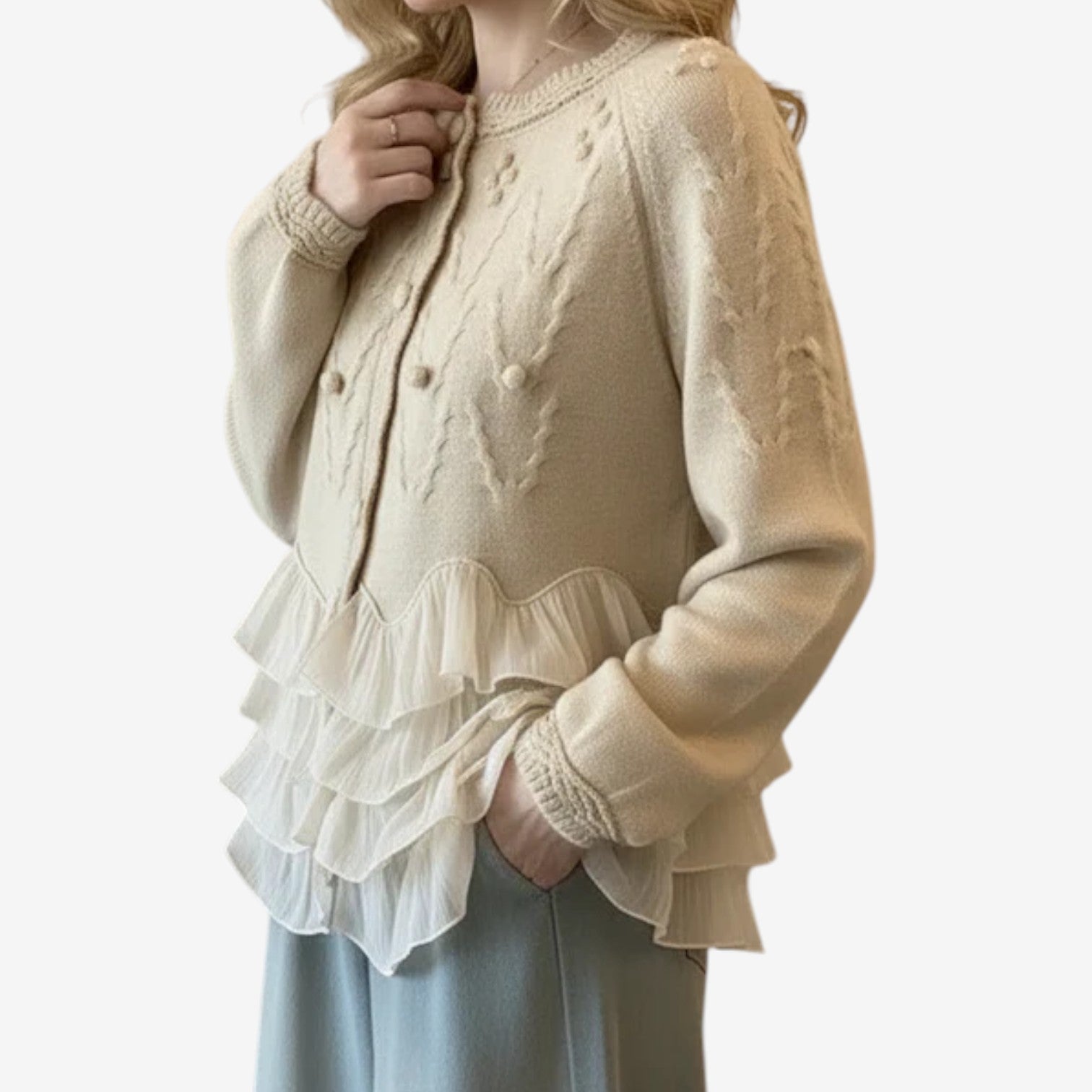 Maniaci™ Vyšívaný Kardigan