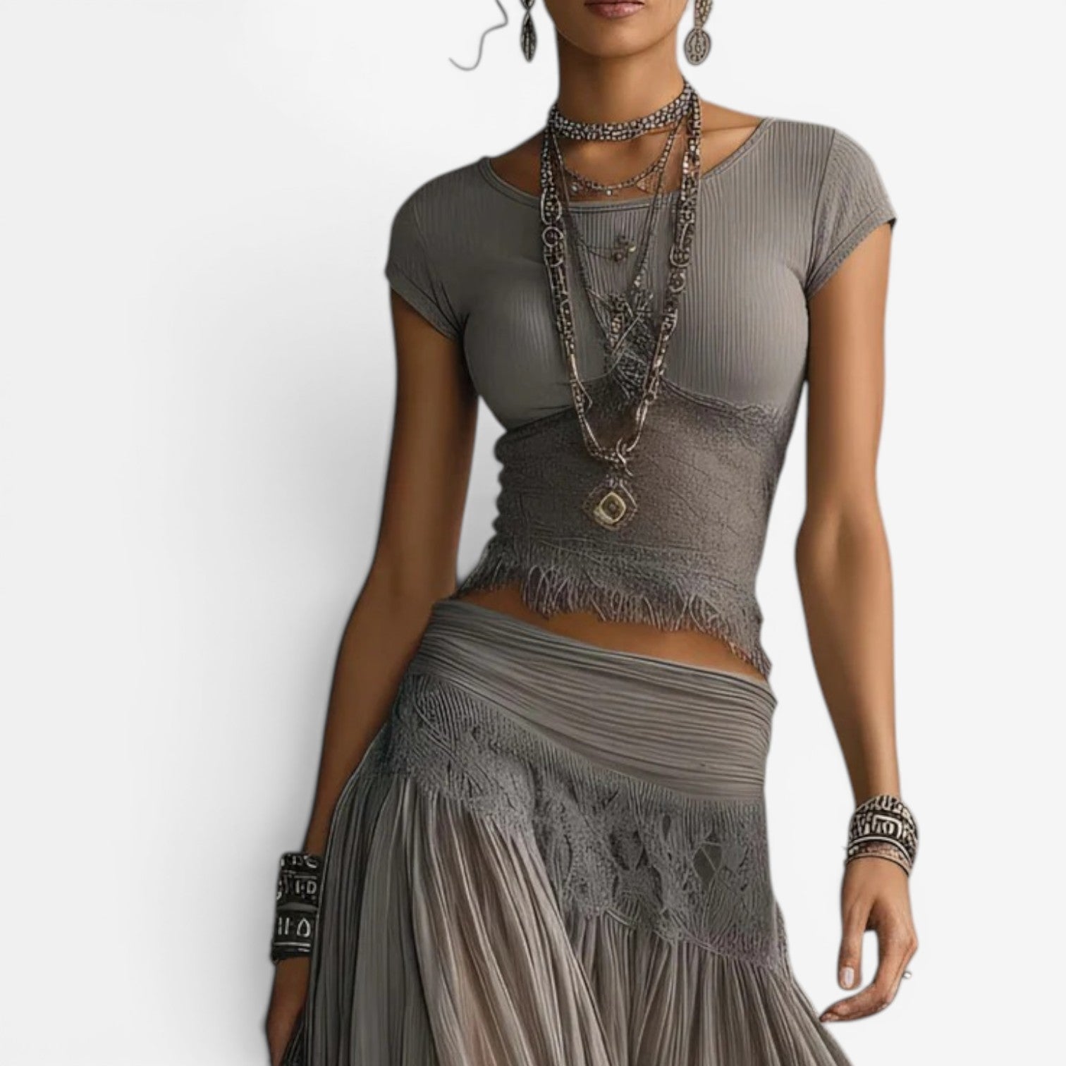 Kalea™ Dvoudílný outfit ve stylu boho