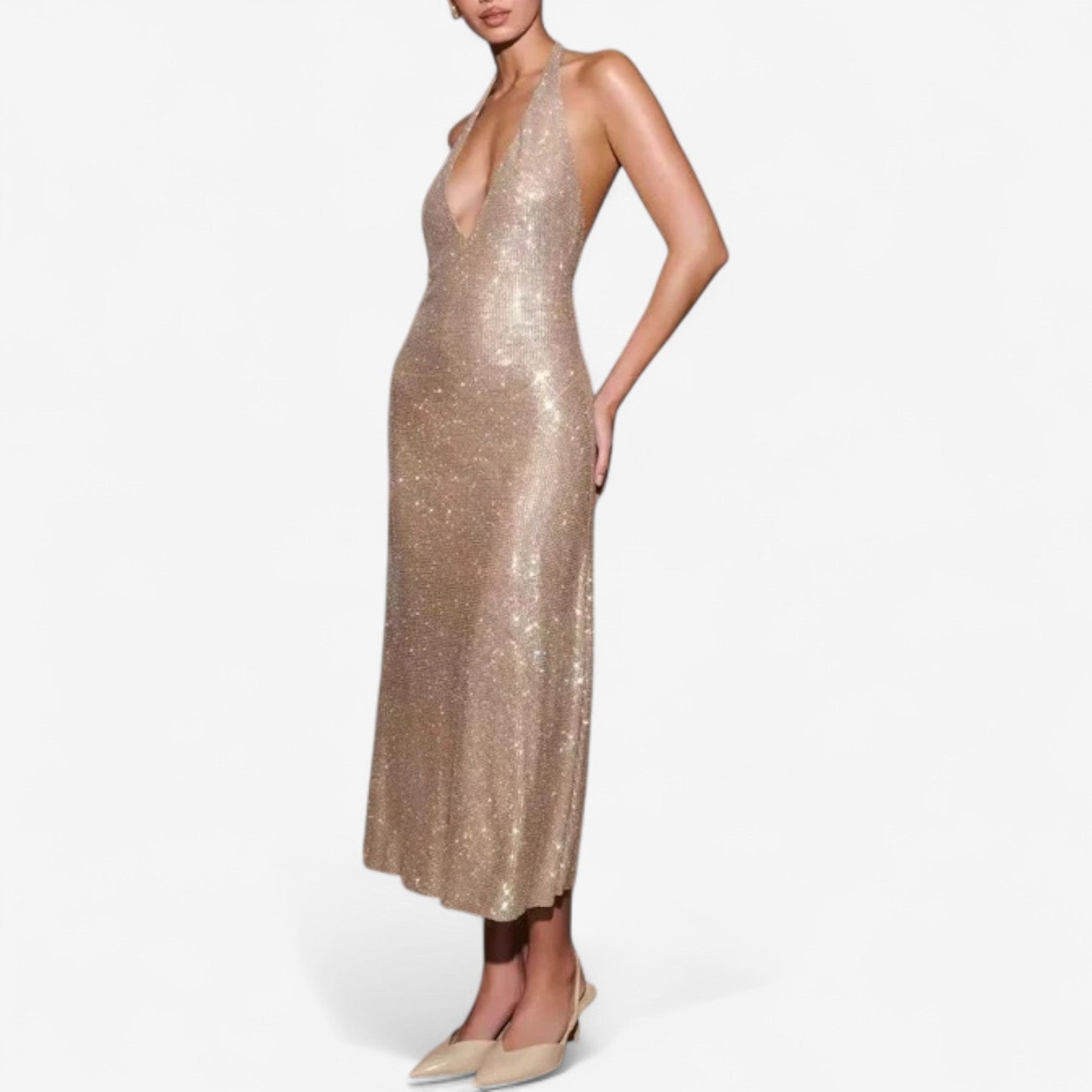 Ischen™ Flitrované šaty