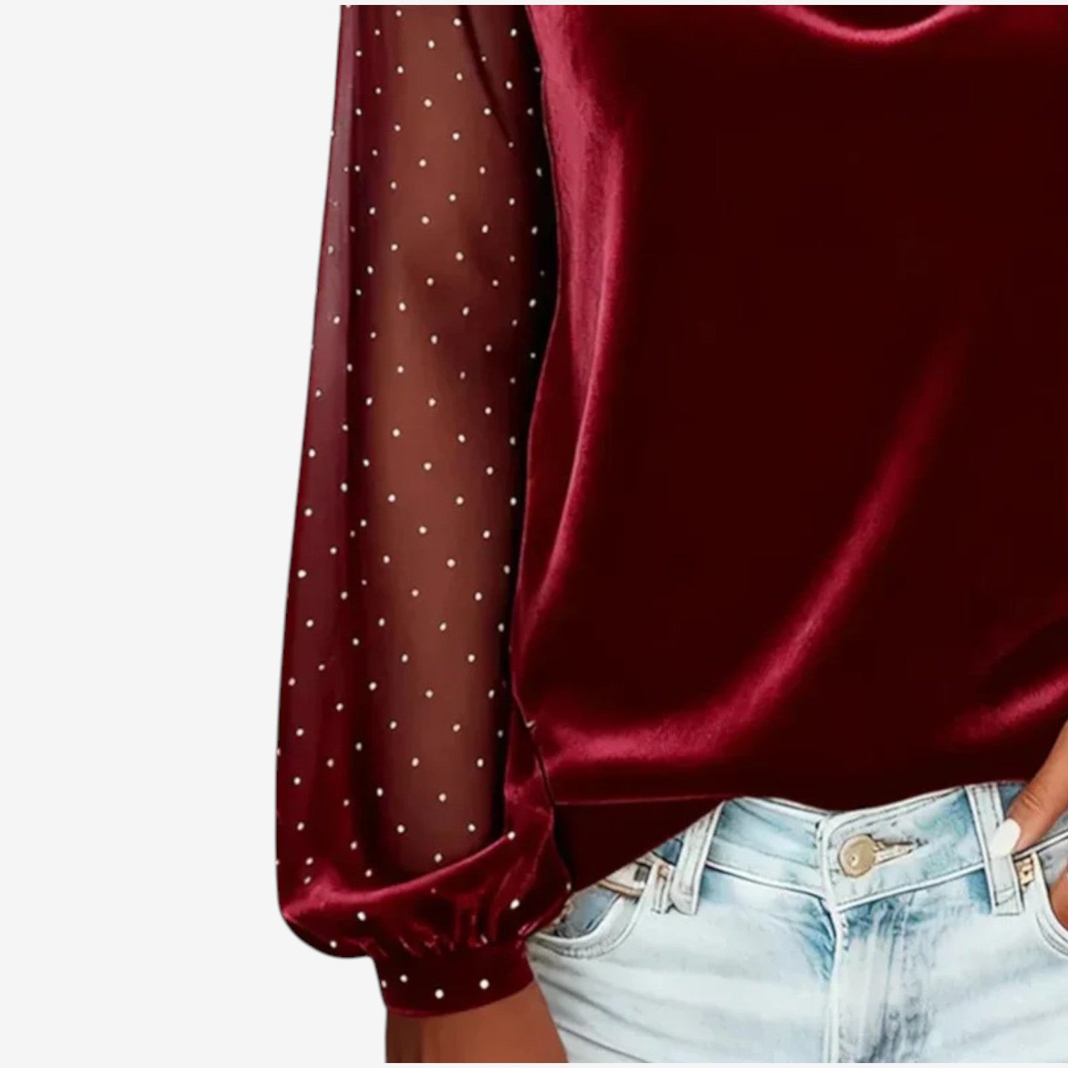 Floreani™ Elegantní splývavá halenka