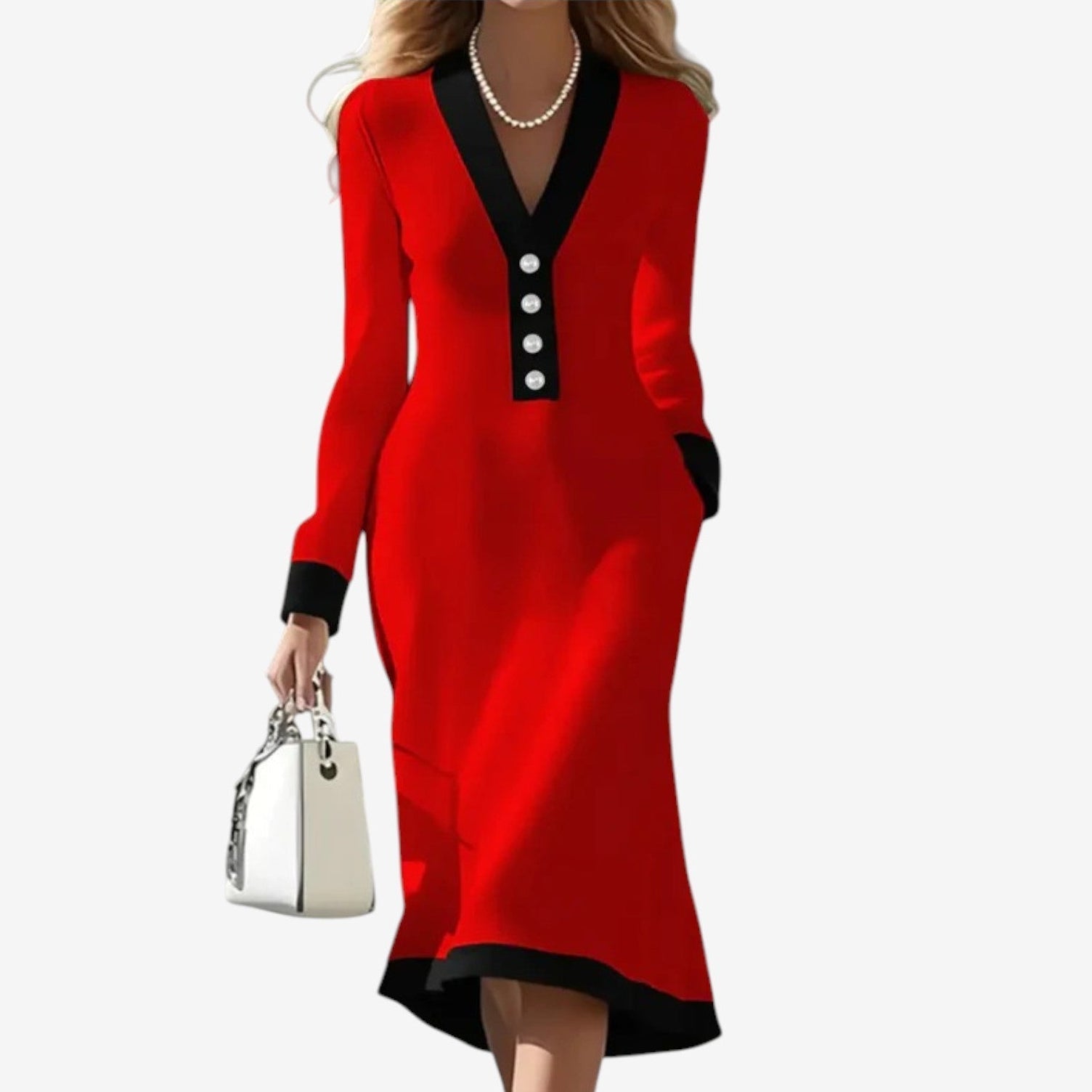 Daniele™ Kontrastní šaty