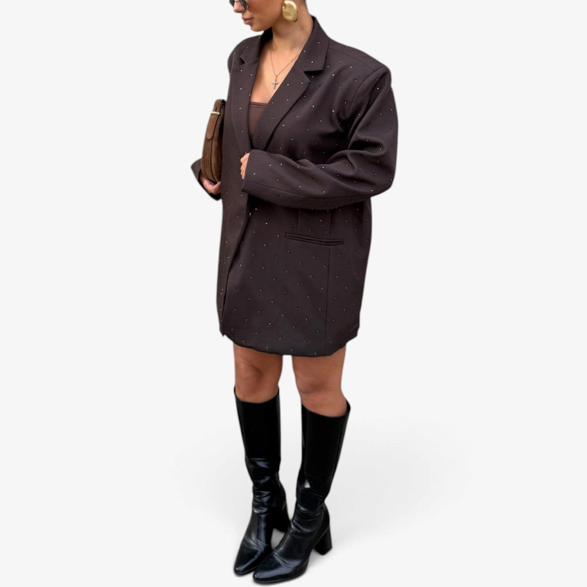 Idalia™ Oversized sáčko se vzorem