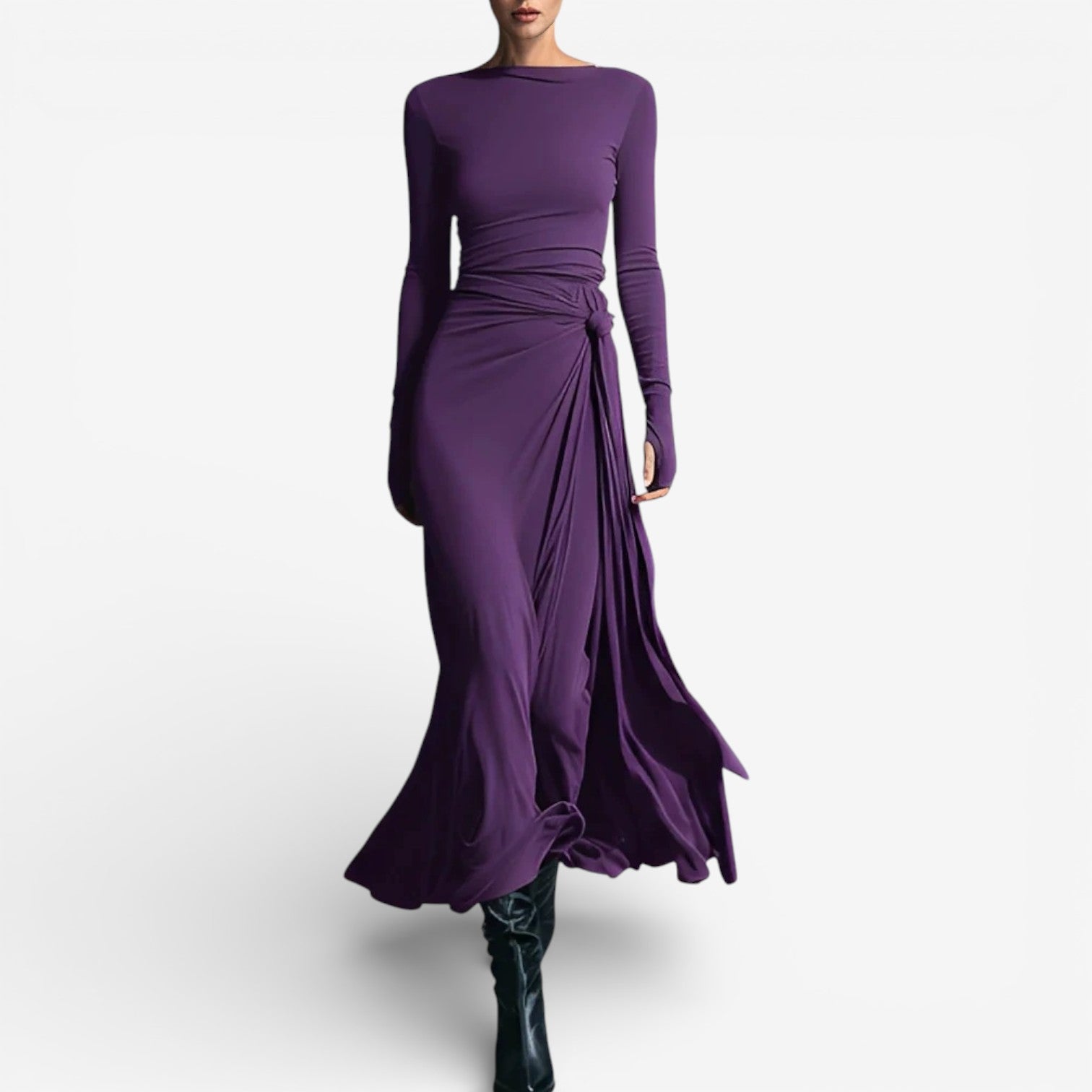 Carmela™ Dlouhé splývavé šaty