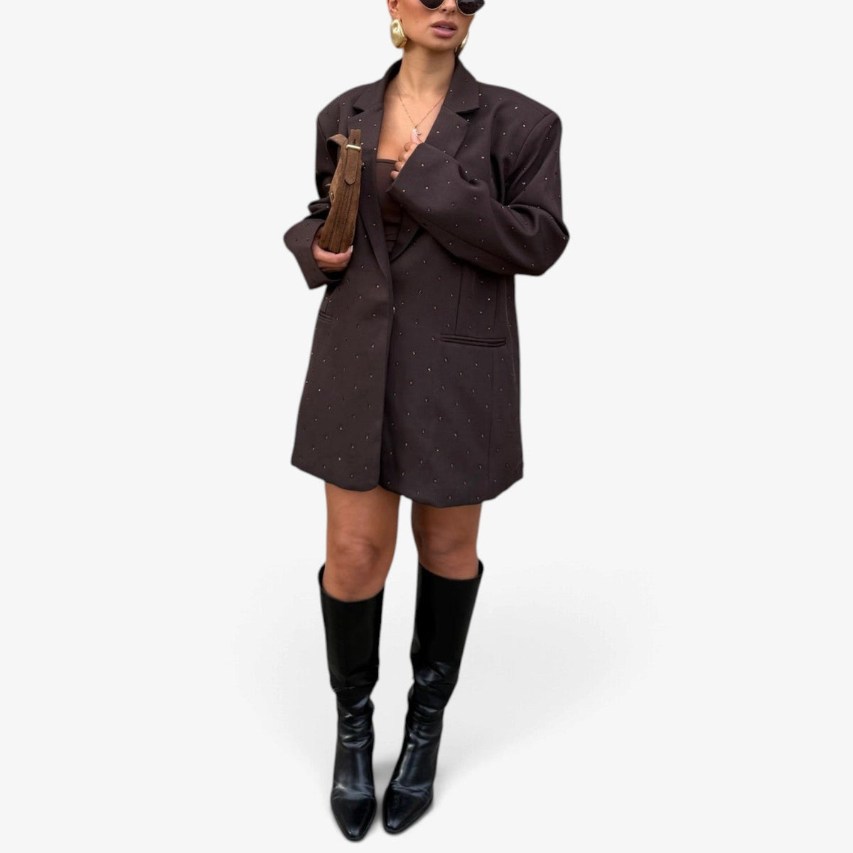 Idalia™ Oversized sáčko se vzorem