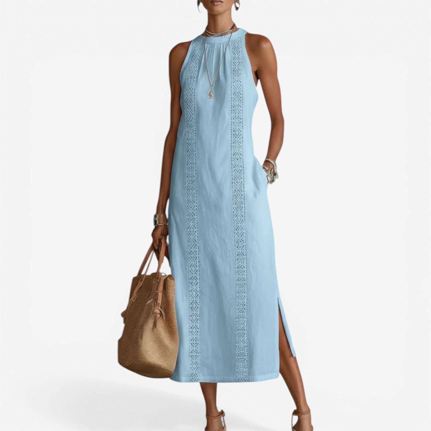 Althea™ Minimalistické midi šaty