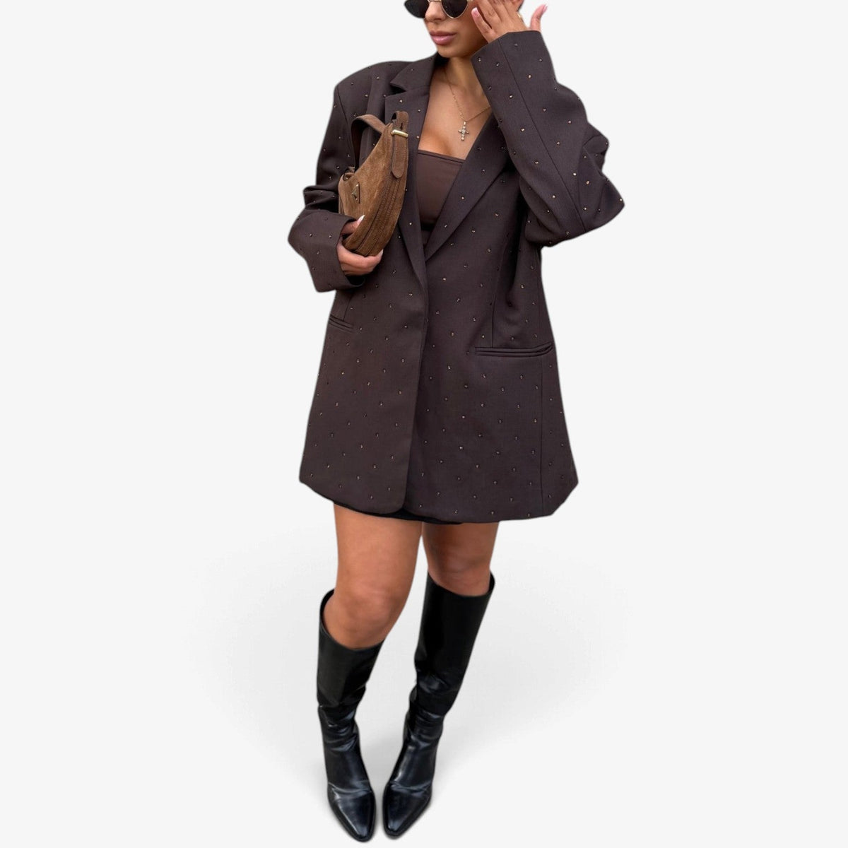 Idalia™ Oversized sáčko se vzorem