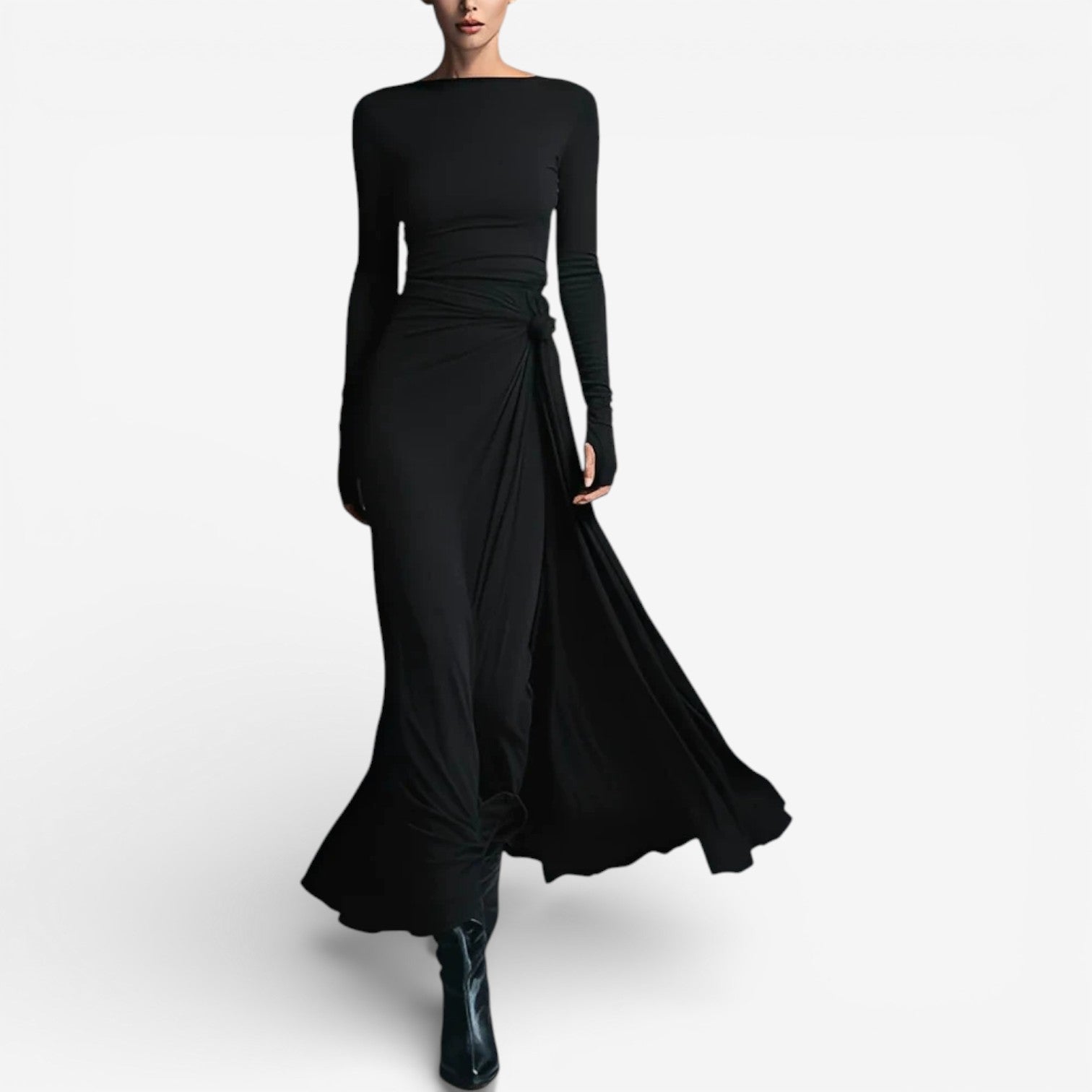 Carmela™ Dlouhé splývavé šaty