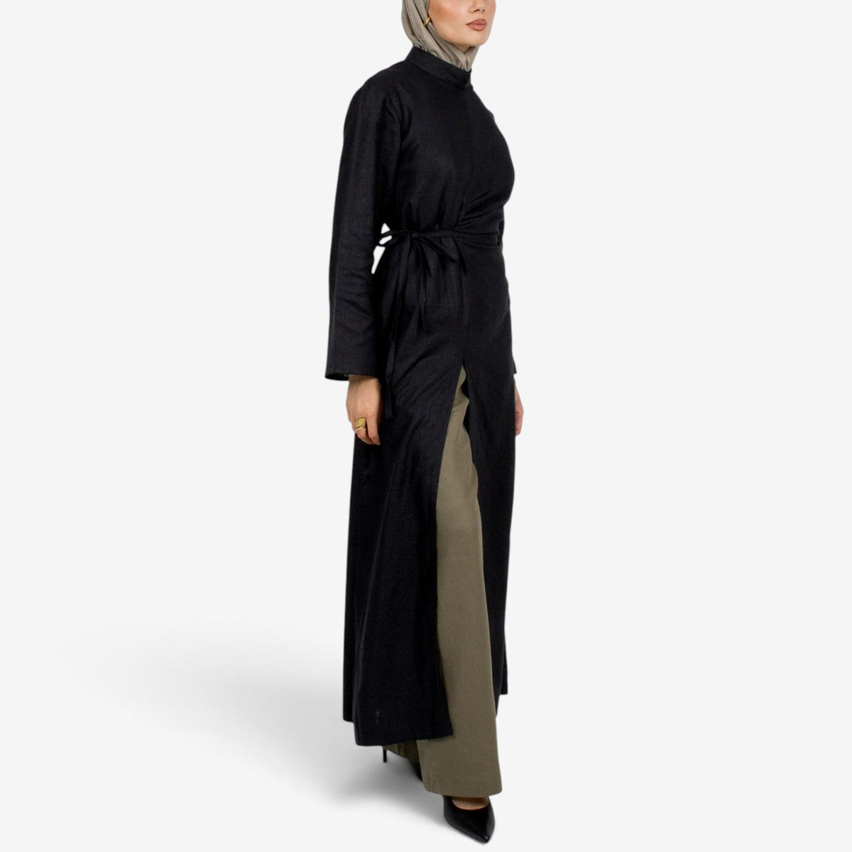 Yasmine™ Tunikový set se závinovým předním dílem