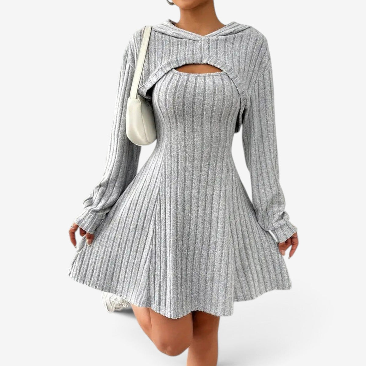 Mayumi™ Pletené mini šaty set