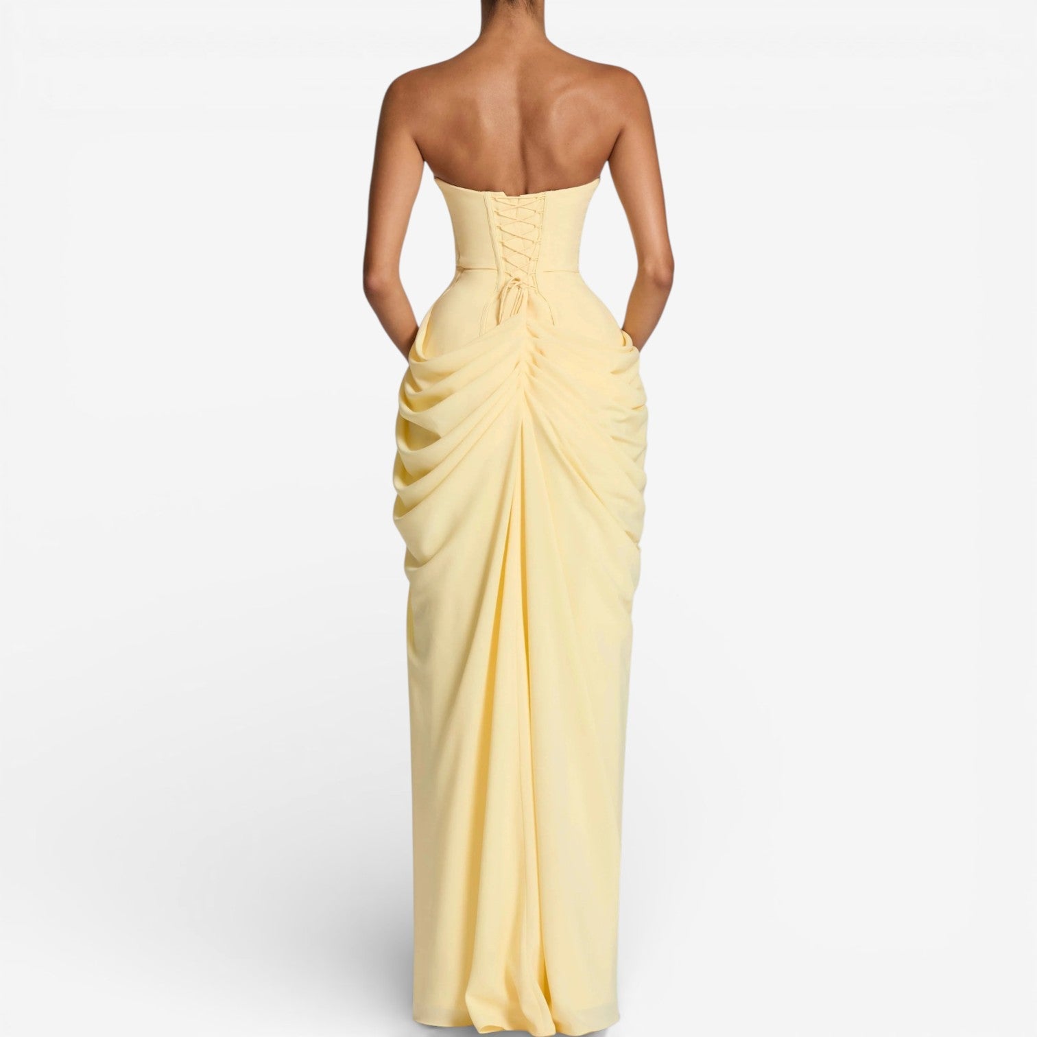 Angelina™ Dlouhé šaty bez ramínek