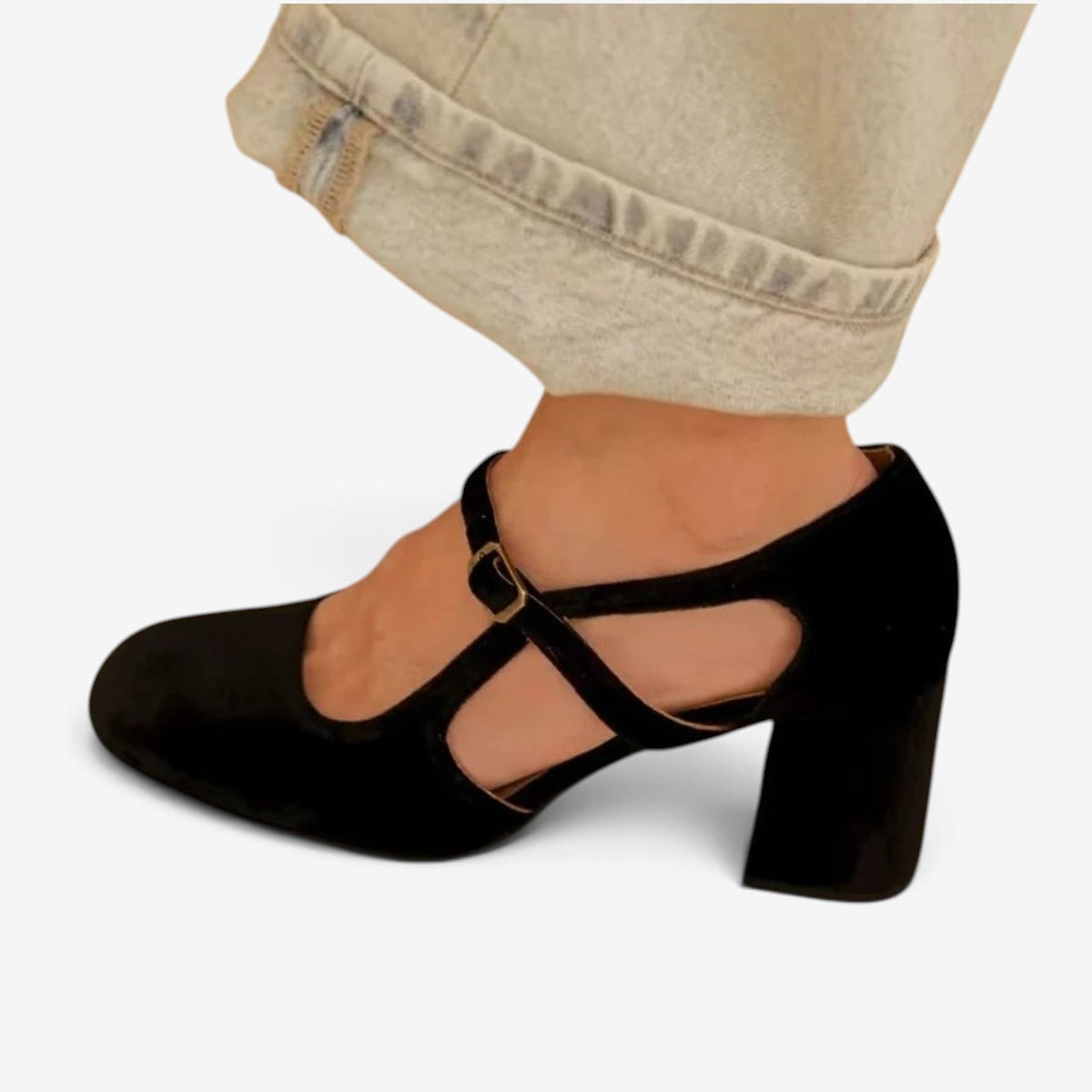 Arabella™ Sametové podpatky