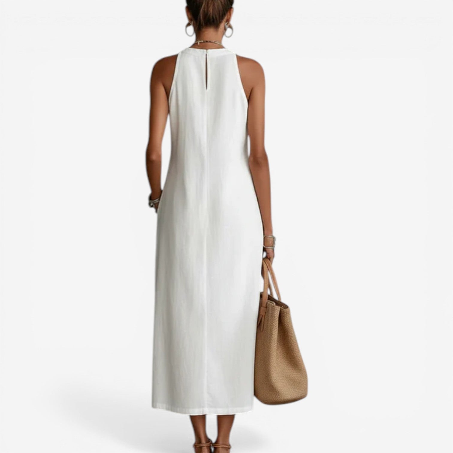 Althea™ Minimalistické midi šaty