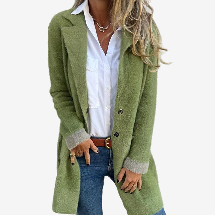 Martine™ Dlouhý pletený kardigan